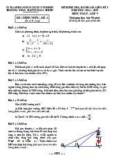 Đề giữa kì 1 Toán 9 năm 2024 – 2025 trường THCS Nguyễn Gia Thiều – TP HCM