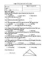 PHIẾU ÔN HÈ TOÁN 1