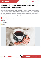 IELTS Reading Practice: Tea and the Industrial Revolution Analysis