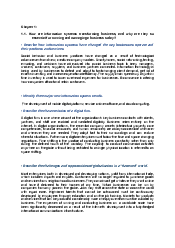 Chap 1 for mid - Management Information System | Trường Đại học Quốc tế, Đại học Quốc gia Thành phố HCM