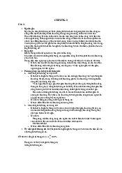 Tài liệu ôn tập kinh tế chính trị Mác Lenin Chương 3 | Trường đại học Lao động - Xã hội