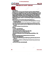 Kiểm định giả thuyết thống kê 1: Hướng dẫn và Phương pháp áp dụng