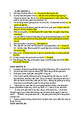 SCOM kinh tế vĩ mô - bài tập | Đại học Kinh tế Thành phố Hồ Chí Minh