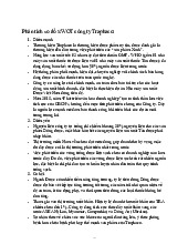 Phân tích sơ đồ SWOT công ty Traphaco | Học viện Nông nghiệp Việt Nam