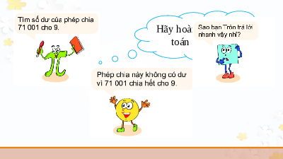 Giáo án điện tử Toán 6 Bài 9 Kết nối tri thức: Dấu hiệu chia hết