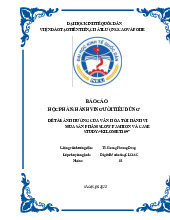 Ảnh hưởng của văn hóa tới hành vi mua sản phẩm Slow Fashion và Case study "KILOMET109" | Môn Hành vi người tiêu dùng - Đại học Kinh Tế Quốc Dân