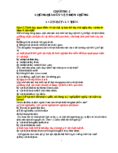Đáp án câu hỏi ôn tập - Triết học Mác-Lênin | Trường Đại học Bách khoa Thành phố Hồ Chí Minh