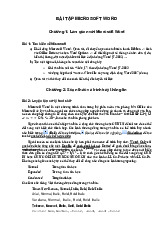 Ngân hàng bài tập Microsoft word | Trường Đại học Điện Lực