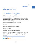 Lập Trình Với SQL - Biến, Cấu Trúc Lệnh, Thủ Tục và Hàm | Đại học Hoa Sen