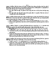 Đề ôn tập Môn Lý thuyết xác xuất và thống kê ứng dụng | Trường Đại học Tài chính - Marketing