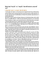 Phân biệt "truyền" và "chuyền" khi viết chính tả như thế nào