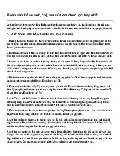 Đoạn văn kể về anh, chị, em của em chọn lọc hay nhất | Tiếng Việt 2