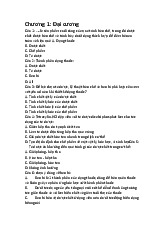 Trắc nghiệm bào chế | Đại học Y khoa Phạm Ngọc Thạch