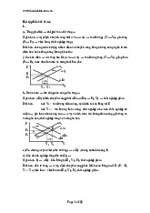 Tổng hợp bài tập kinh tế vĩ mô | Trường Đại học Luật, Đại học Huế