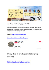 25 Đề dự đoán SPEAKING quý 1 2026 môn IELTS | Học viện Phụ nữ Việt Nam