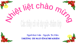 Giáo án điện tử Mĩ thuật 1 bài 1 Vì sự bình đẳng: Lung linh pháo hoa