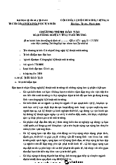 Chương trình đào tạo - Phương Pháp Luận Sáng Tạo (HCMUS-2022) | Trường Đại học Khoa học Tự nhiên, Đại học Quốc gia Thành phố Hồ Chí Minh