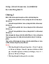 Chương 2: Tính Toán Thời Gian Lao Động Xã Hội Cần Thiết môn Kinh tế chính trị | Trường đại học Mở Hà Nội