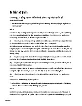 Nhận định đúng sai môn Luật thương mại | Đại học Nội Vụ Hà Nội