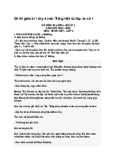 Đề thi giữa kì 1 lớp 4 môn Tiếng Việt có đáp án số 1