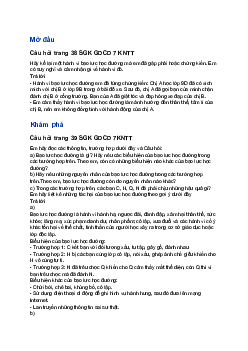 Giải GDCD 7 Bài 7: Phòng chống bạo lực học đường| Kết nối tri thức