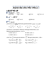 Nguyên hàm từng phần (Phần 2) | Trường Đại học Sư phạm Hà Nội