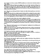 Tài liệu Tổng hợp Môn Quản trị chất lượng | Đại học Kinh Tế Quốc Dân