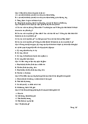 Câu hỏi trắc nghiệm ôn tập  - Quản trị kinh doanh| Đại học Kinh Tế Quốc Dân