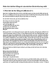 Phân tích bài thơ Đồng chí của nhà thơ Chính Hữu hay nhất | Ngữ văn 10