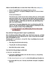 Phần cơ hội chiến lược vad casa study thực tiễn Môn Digital Marketing | Trường Đại học Tài chính - Marketing