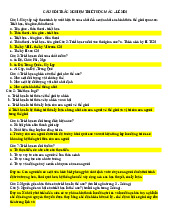 Câu hỏi trắc nghiệm triết học Mác – Lênin | Đại học Nội Vụ Hà Nội