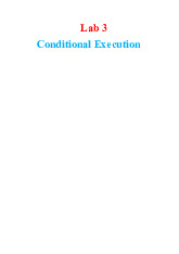 Lab 3 Conditional Execution | Môn Computer Science - Trường Đại học Quốc tế, Đại học Quốc gia Thành phố Hồ Chí Minh
