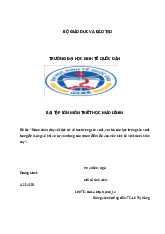 Quan niệm duy vật lịch sử về lực lượng sản xuất, vai trò của lực lượng sản xuất trong đời sống xã hội và sự vận dụng của quan điểm đó vào nền kinh tế Việt Nam hiện nay | Bài tập lớn môn Chủ nghĩa xã hội Neu