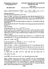 Đề thi học sinh giỏi Toán 9 năm 2024 – 2025 sở GD&ĐT Đà Nẵng