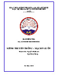 Bài kiểm tra lý thuyết truyền thông | Học viện Báo chí và Tuyên truyền