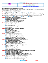 Đề kiểm tra giữa học kỳ II năm học 2025-2026 môn Khoa học tự nhiên lớp 6