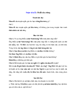 Muối của rừng  | Soạn văn 11 Chân trời sáng tạo