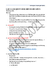 Làm Quen Với Hệ Điều Hành Linux | Môn Cơ sở hệ điều hành - Đại học Xây Dựng Hà Nội