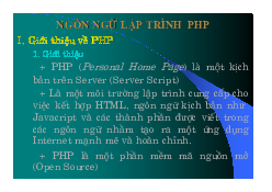 Chương 1: Internet và web | Ngôn ngữ lập trình php | Đại học Bách Khoa, Đại học Đà Nẵng