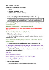 Bài ghi chép buổi 1: Định tội danh và quyết định hình phạt môn Luật Hình Sự | Học viện Tòa án