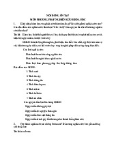 Nội Dung Ôn Tập  Môn Phương Pháp Nghiên Cứu Khoa Học |Học viện Phụ nữ Việt Nam