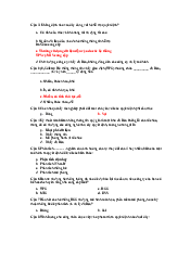 Trắc nghiệm ôn tập - Môn hệ thống thông tin quản lý | Đại học Kinh Tế Quốc Dân