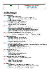 ĐỀ KIỂM TRA GIỮA HỌC KỲ I NĂM HỌC 2025-2026 MÔN: KHTN 9-GHK1