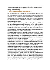 Thao trường là gì? Nguyên tắc về quản lý và sử dụng thao trường