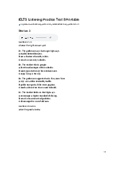 Ielts Listening Practice Test 8 Printable Ielts  - Ielts Writing | Trường Đại học Sư Phạm Hà Nội