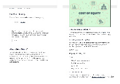 Cost of Equity Calculation | Môn Investment Banking - Trường Đại học Quốc tế, Đại học Quốc gia Thành phố Hồ Chí Minh