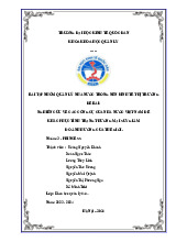 Bài tập nhóm Nghiên cứu công cụ quản lý nhà nước môn Quản lý nhà nước về kinh tế | Đại học Kinh tế Quốc Dân