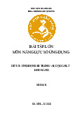 Bài tập lớn: Ứng dụng BI trong quản lý kho hàng môn Năng lực số ứng dụng | Học viện Ngân hàng