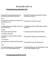 Đề cương môn Hóa học đại cương– khoa học  Trường Đại học bách khoa - Đại học đà nẵng.