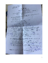 Đề thi Xác xuất thống kê đề số 1 kỳ 2 năm học 2019-2020 | Trường Đại học Ngoại ngữ, Đại học Quốc gia Hà Nội